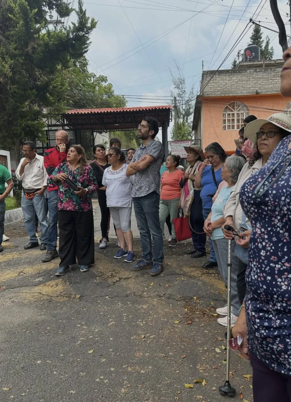 Recorrido en territorio en Álvaro Obregón